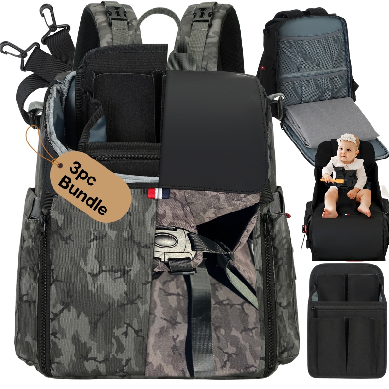 GillyGro Classic Backpack Bundle – The Ultimate Backpack for Parents
